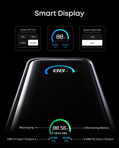 Anker Prime Power Bank (9.6K, 65W, Fusion)