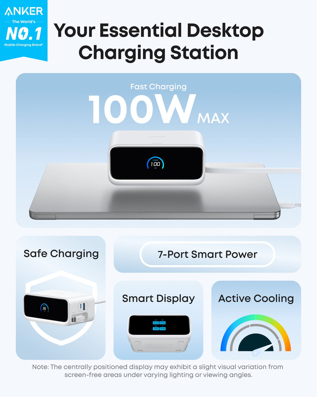 Anker Nano Charging Station (7-in-1, 100W)